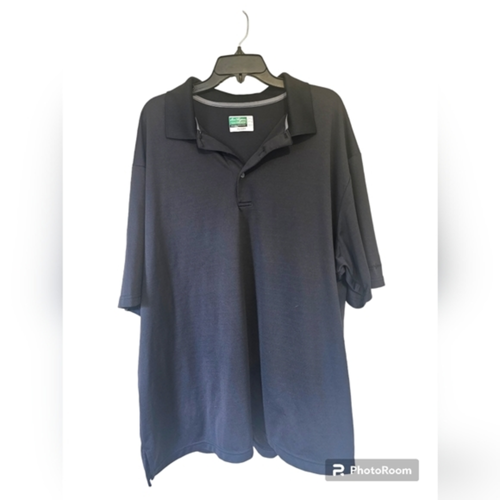 Ben Hogan Performance Power Air Black Golf Polo Mens 3XL Comfort‎ Casual Sport